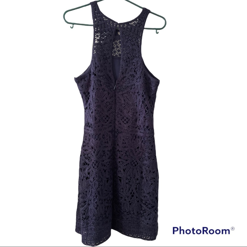 Lilly Pulitzer Jaime Shift In True Navy Knit - image 4